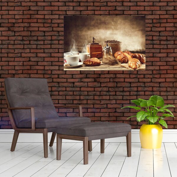 Slika - Kava i doručak (90x60 cm)