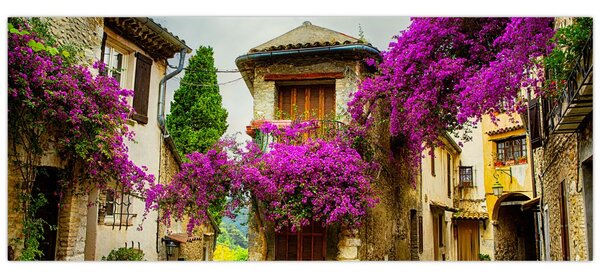 Slika - Mediteranska lijena uličica (120x50 cm)