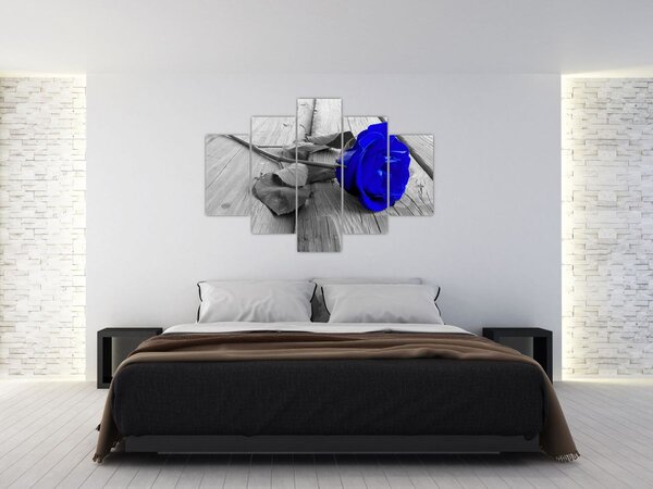 Slika - Plava ruža (150x105 cm)