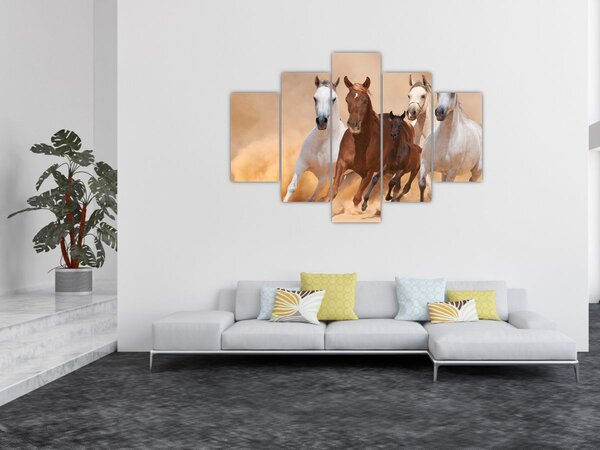 Slika - Krdo konja (150x105 cm)