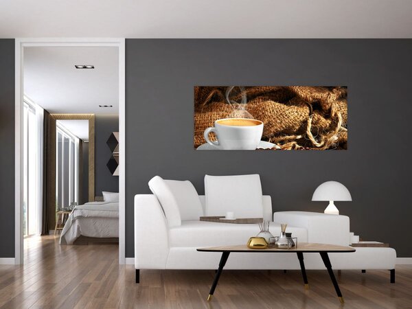Slika - Šalica kave (120x50 cm)