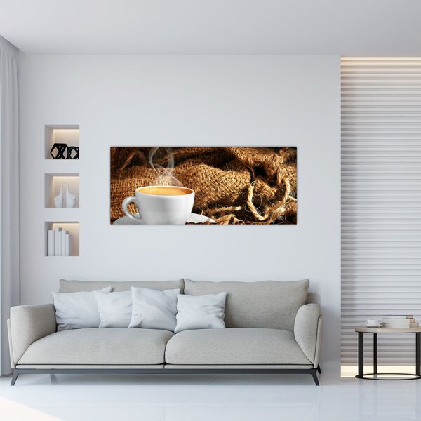 Slika - Šalica kave (120x50 cm)