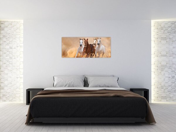Slika - Krdo konja (120x50 cm)
