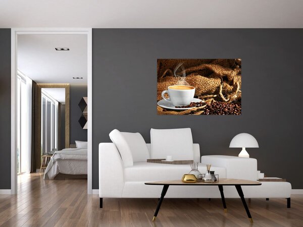 Slika - Šalica kave (90x60 cm)