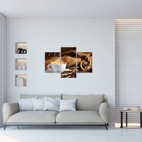Slika - Šalica kave (90x60 cm)