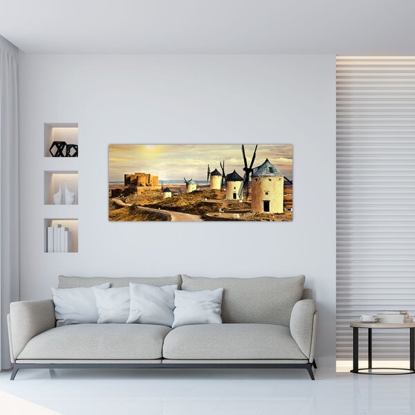 Slika - vjetrenjače (120x50 cm)