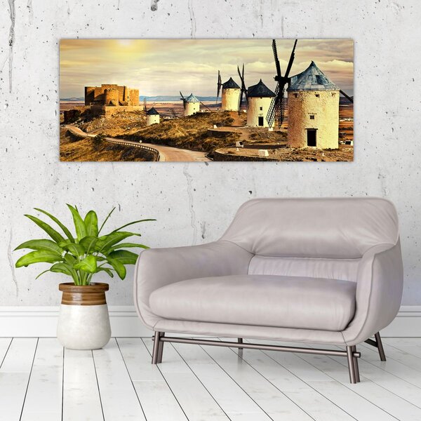 Slika - vjetrenjače (120x50 cm)