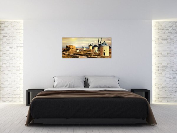 Slika - vjetrenjače (120x50 cm)