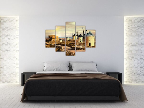 Slika - vjetrenjače (150x105 cm)