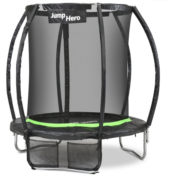 Vrhunski vrtni trampolin s unutarnjom mrežom 183 cm Jump Hero 6FT