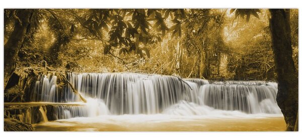 Slika - Vodopad, vintage (120x50 cm)