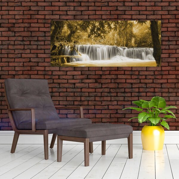 Slika - Vodopad, vintage (120x50 cm)
