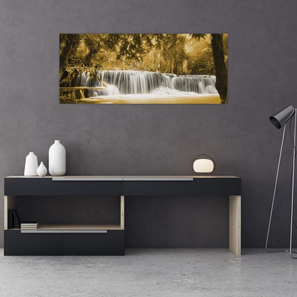 Slika - Vodopad, vintage (120x50 cm)