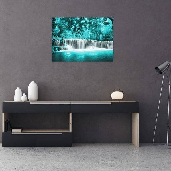Slika - Plavi vodopad (70x50 cm)