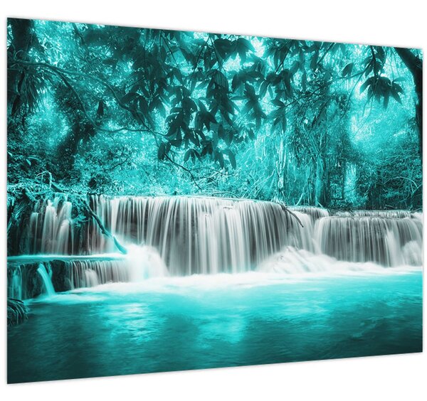 Slika - Plavi vodopad (70x50 cm)