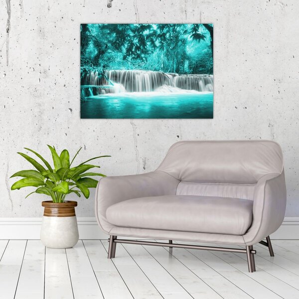 Slika - Plavi vodopad (70x50 cm)