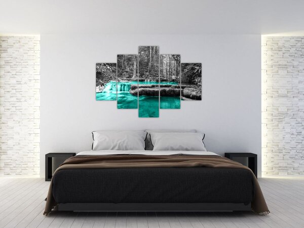 Slika - Zimska rijeka (150x105 cm)