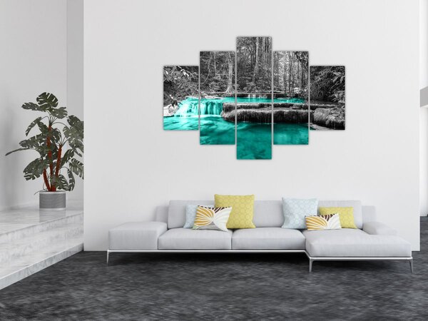 Slika - Zimska rijeka (150x105 cm)