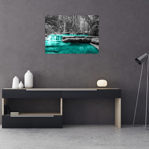 Slika - Zimska rijeka (70x50 cm)