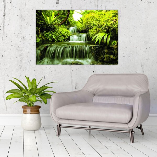 Slika - Indonezijski vodopadi (90x60 cm)