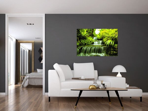 Slika - Indonezijski vodopadi (90x60 cm)