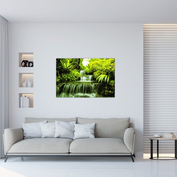 Slika - Indonezijski vodopadi (90x60 cm)