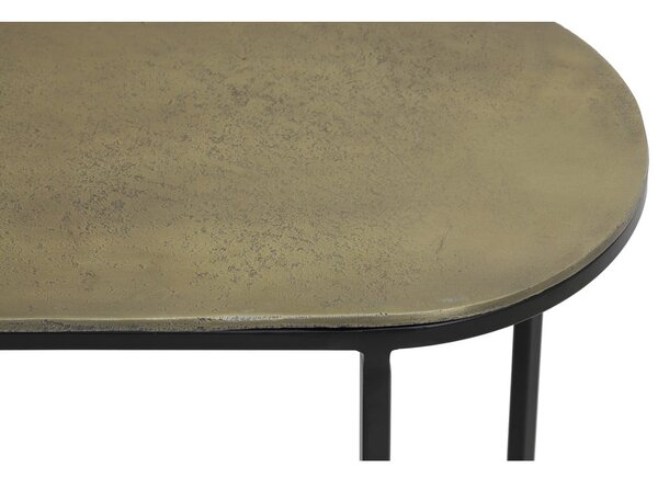 Metalni pomoćni stolići u setu 2 kom 26x53 cm Bocov – Light & Living