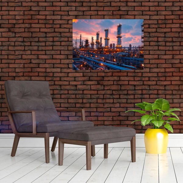 Slika - Industrijsko postrojenje (70x50 cm)