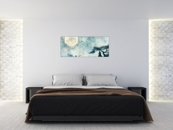Slika - Slika punog mjeseca (120x50 cm)