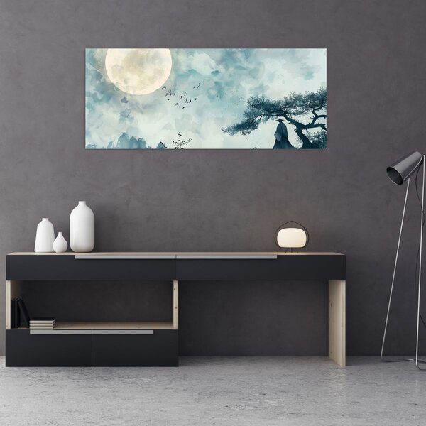 Slika - Slika punog mjeseca (120x50 cm)