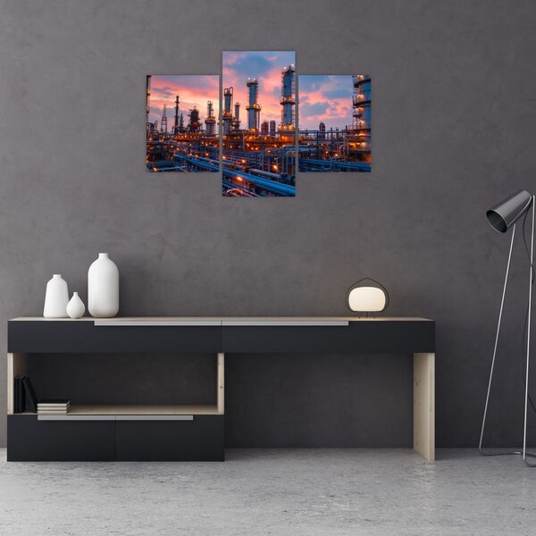 Slika - Industrijsko postrojenje (90x60 cm)