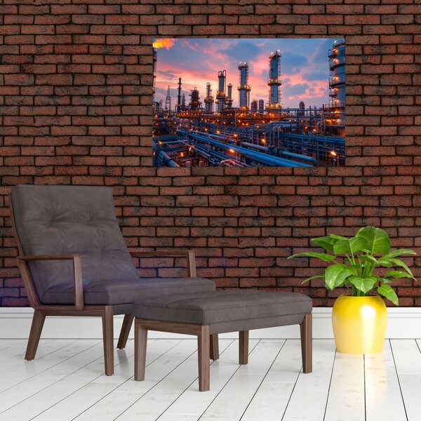 Slika - Industrijsko postrojenje (90x60 cm)