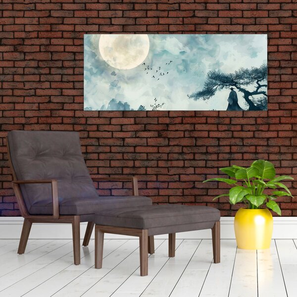 Slika - Slika punog mjeseca (120x50 cm)