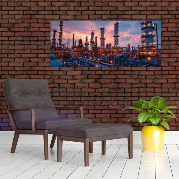 Slika - Industrijsko postrojenje (120x50 cm)