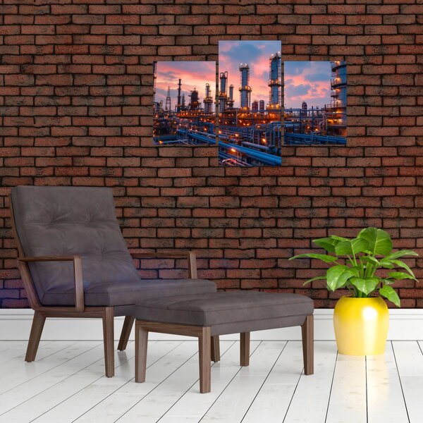Slika - Industrijsko postrojenje (90x60 cm)