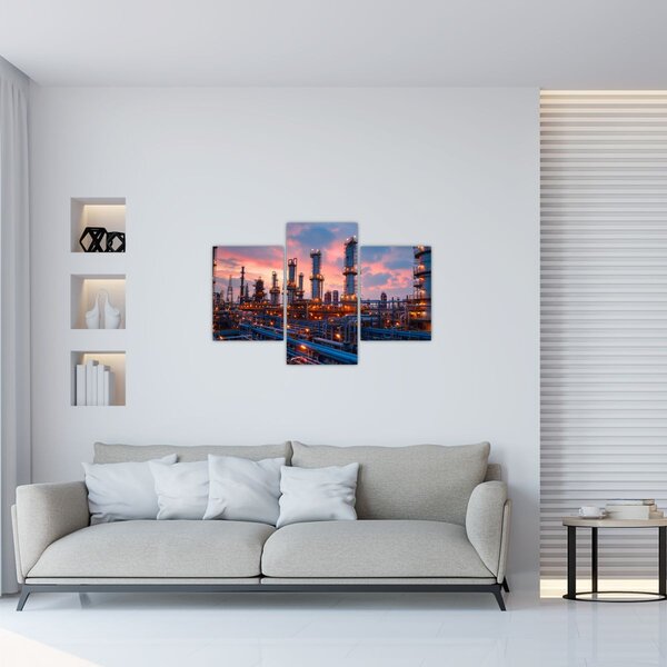 Slika - Industrijsko postrojenje (90x60 cm)