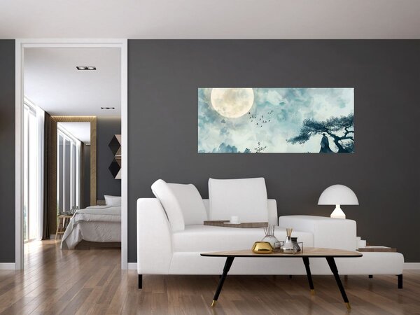 Slika - Slika punog mjeseca (120x50 cm)