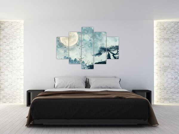 Slika - Slika punog mjeseca (150x105 cm)