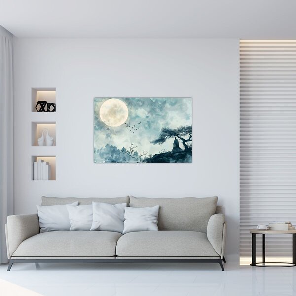 Slika - Slika punog mjeseca (90x60 cm)