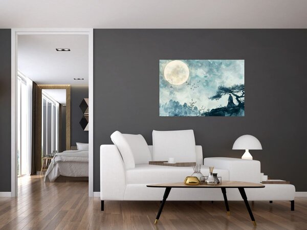Slika - Slika punog mjeseca (90x60 cm)