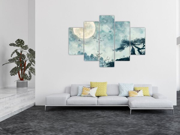 Slika - Slika punog mjeseca (150x105 cm)