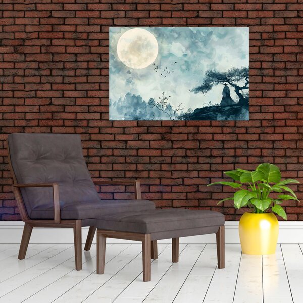 Slika - Slika punog mjeseca (90x60 cm)
