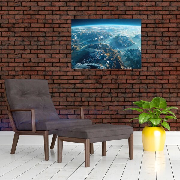Slika - Pogled iz svemira (70x50 cm)