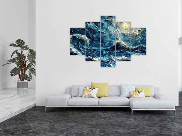 Slika - Slikanje neba i mora (150x105 cm)
