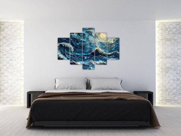 Slika - Slikanje neba i mora (150x105 cm)