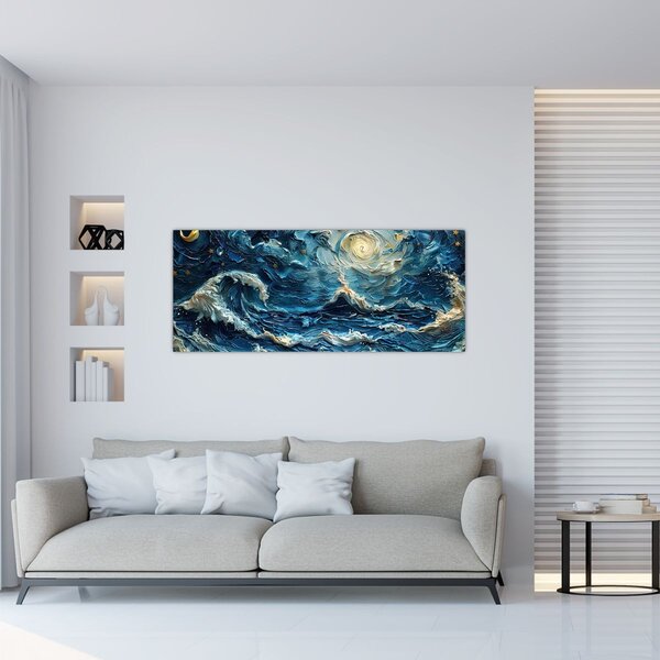 Slika - Slikanje neba i mora (120x50 cm)
