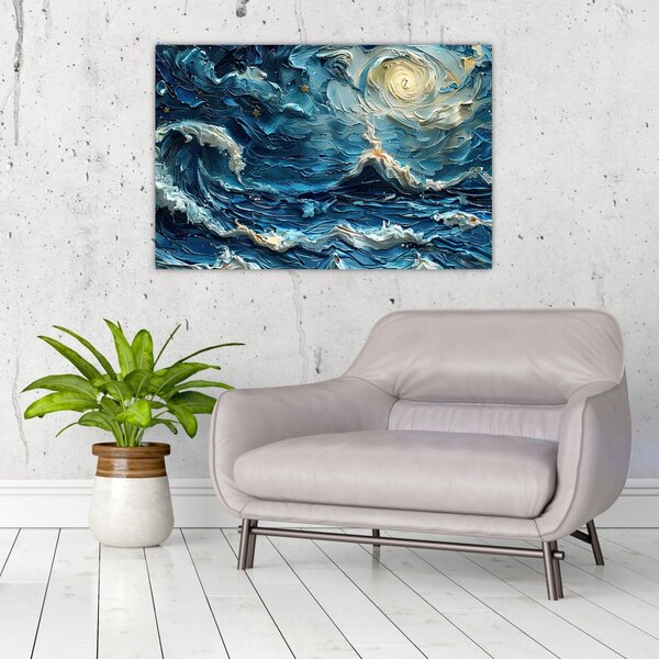 Slika - Slikanje neba i mora (90x60 cm)