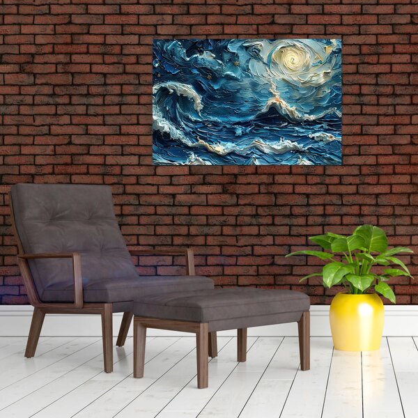Slika - Slikanje neba i mora (90x60 cm)