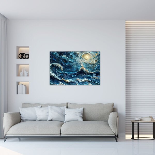 Slika - Slikanje neba i mora (90x60 cm)