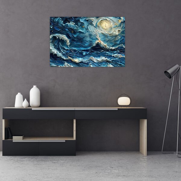 Slika - Slikanje neba i mora (90x60 cm)